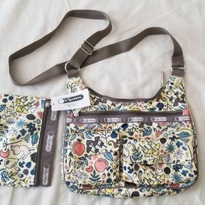 Lesportsac Hobo Crossbody Bag with Pouch